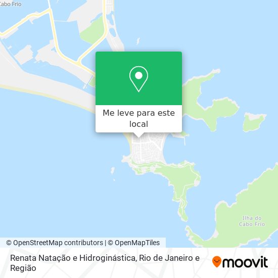 Renata Natação e Hidroginástica mapa