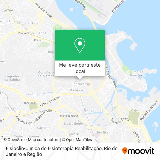 Fisioclin-Clínica de Fisioterapia Reabilitação mapa
