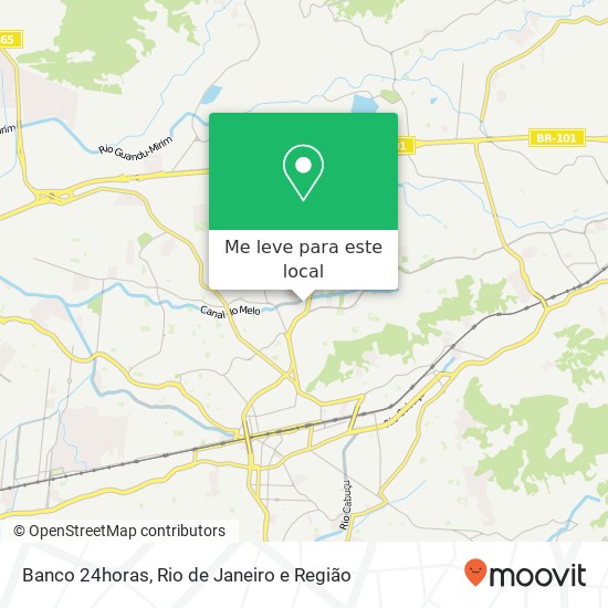 Banco 24horas mapa