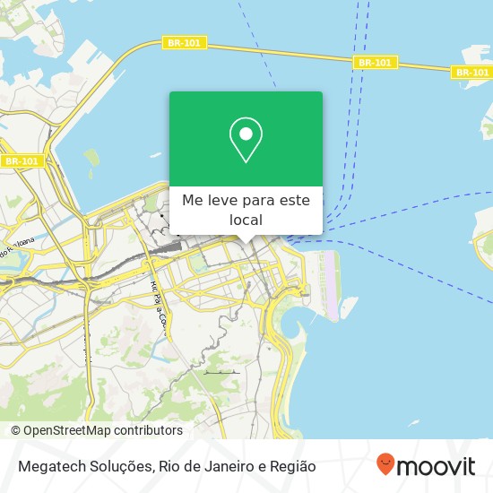 Megatech Soluções mapa