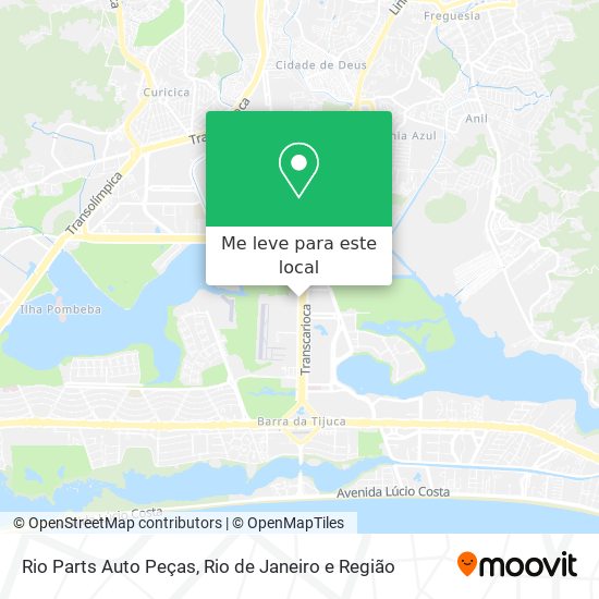 Rio Parts Auto Peças mapa