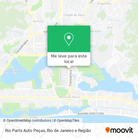 Rio Parts Auto Peças mapa