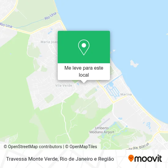 Travessa Monte Verde mapa