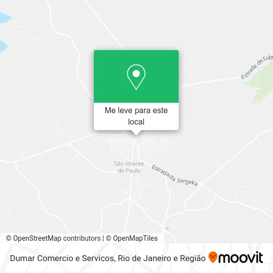 Dumar Comercio e Servicos mapa