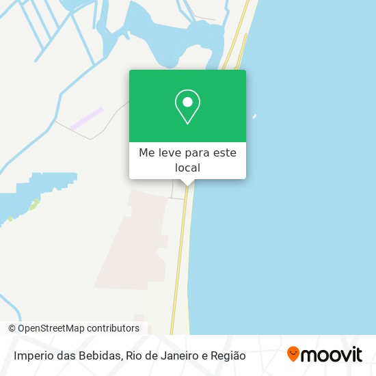 Imperio das Bebidas mapa