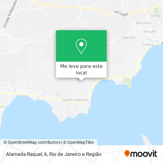 Alameda Raquel, 6 mapa