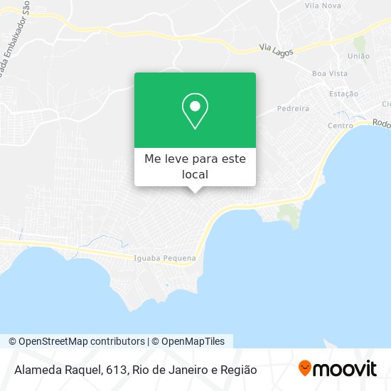Alameda Raquel, 613 mapa