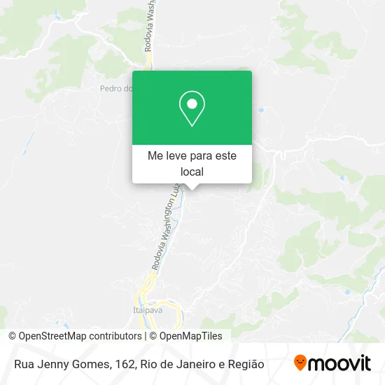 Rua Jenny Gomes, 162 mapa
