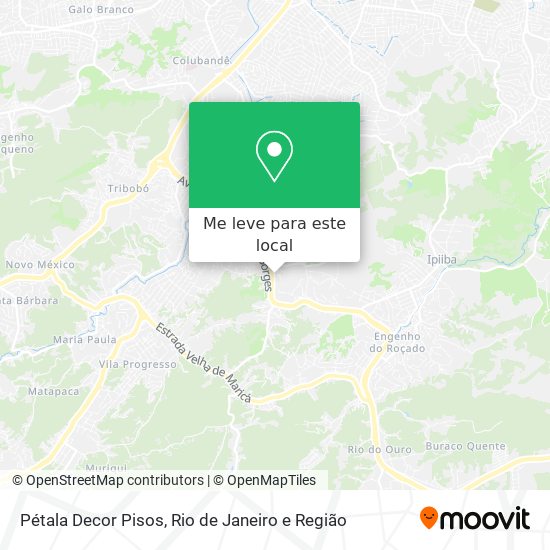Pétala Decor Pisos mapa