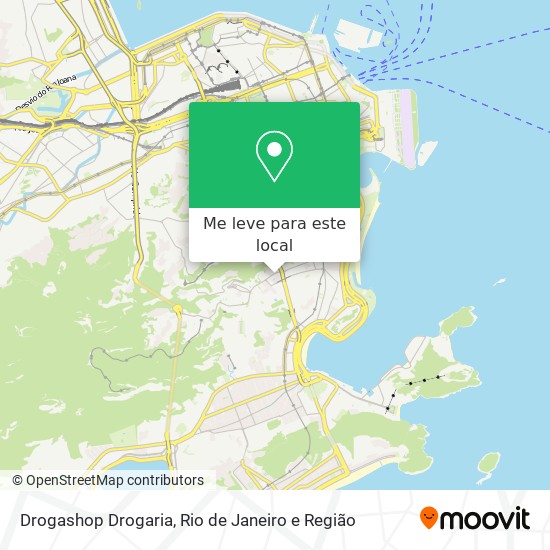 Drogashop Drogaria mapa