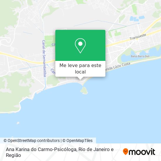 Ana Karina do Carmo-Psicóloga mapa