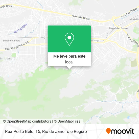 Rua Porto Belo, 15 mapa