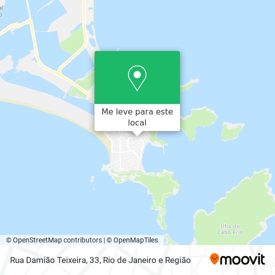 Rua Damião Teixeira, 33 mapa