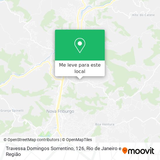 Travessa Domingos Sorrentino, 126 mapa