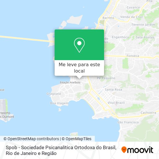 Spob - Sociedade Psicanalítica Ortodoxa do Brasil mapa