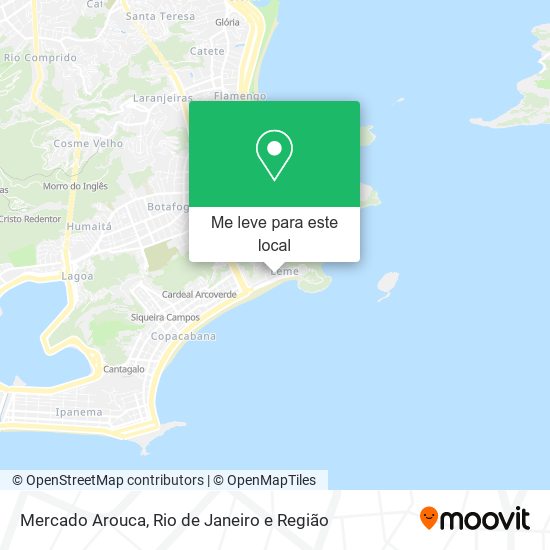 Mercado Arouca mapa