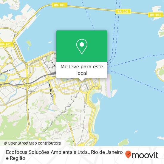 Ecofocus Soluções Ambientais Ltda. mapa