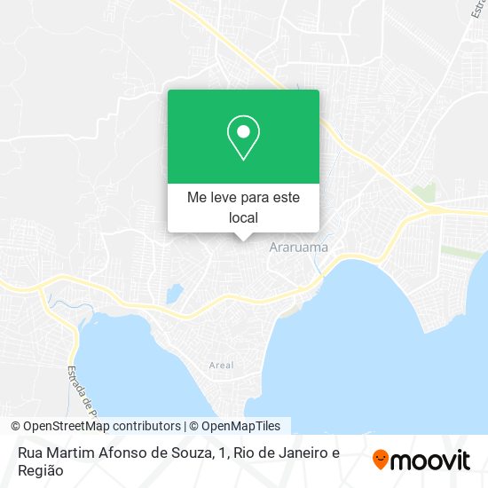 Rua Martim Afonso de Souza, 1 mapa