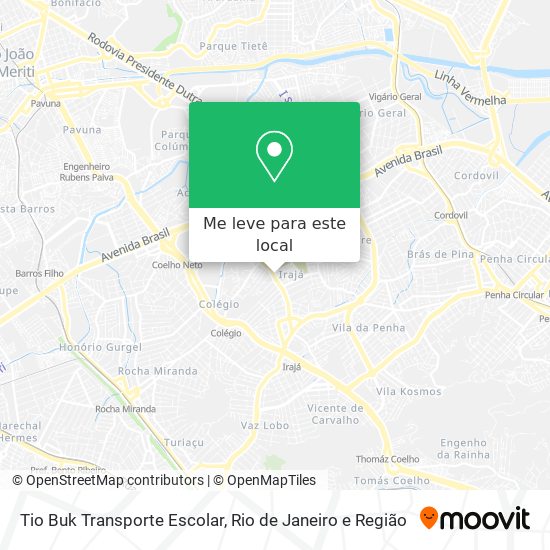 Tio Buk Transporte Escolar mapa