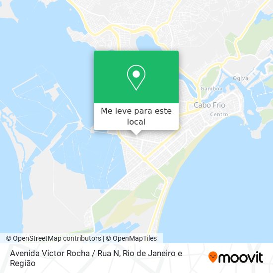 Avenida Victor Rocha / Rua N mapa