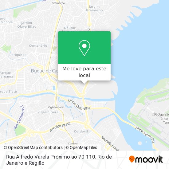 Rua Alfredo Varela Próximo ao 70-110 mapa