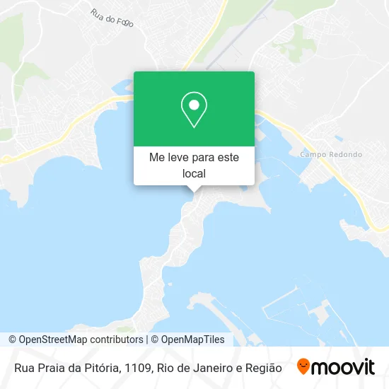 Rua Praia da Pitória, 1109 mapa