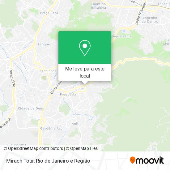 Mirach Tour mapa