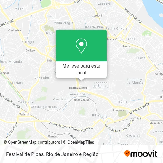 Festival de Pipas mapa