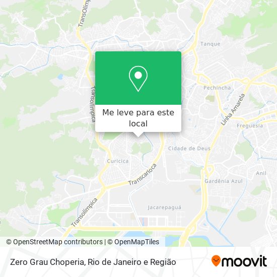 Zero Grau Choperia mapa
