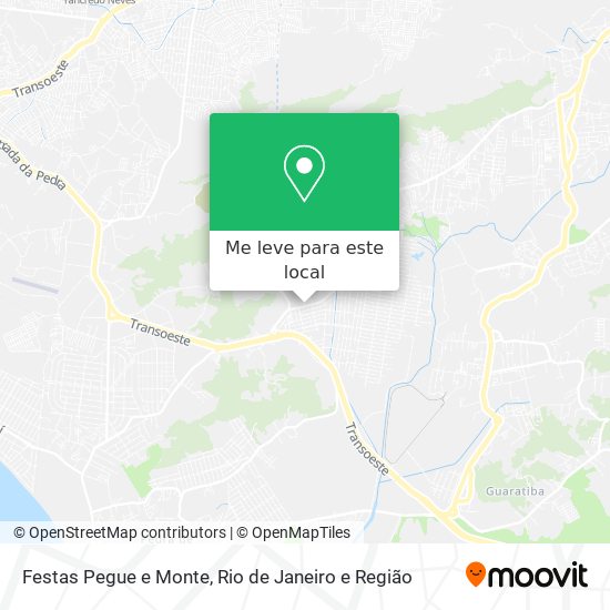 Festas Pegue e Monte mapa
