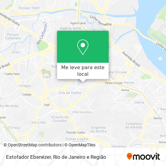 Estofador Ebenézer mapa