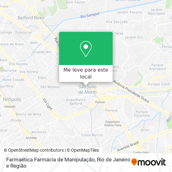 Farmaética Farmácia de Manipulação mapa