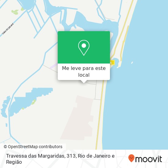 Travessa das Margaridas, 313 mapa