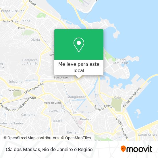 Cia das Massas mapa