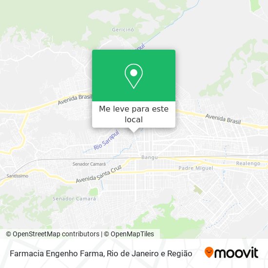 Farmacia Engenho Farma mapa