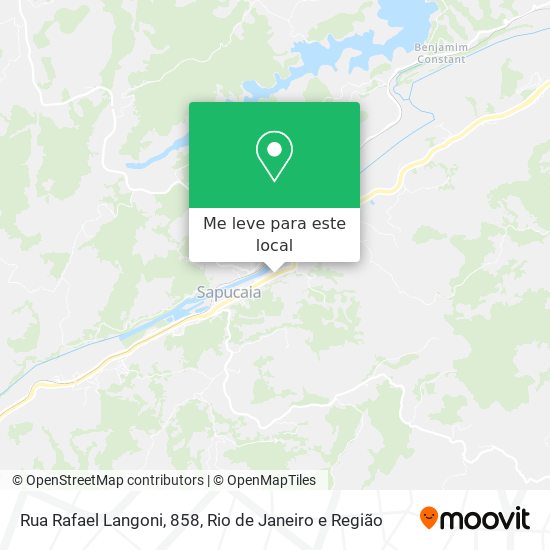 Rua Rafael Langoni, 858 mapa
