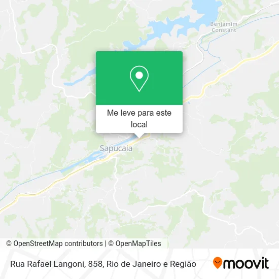 Rua Rafael Langoni, 858 mapa