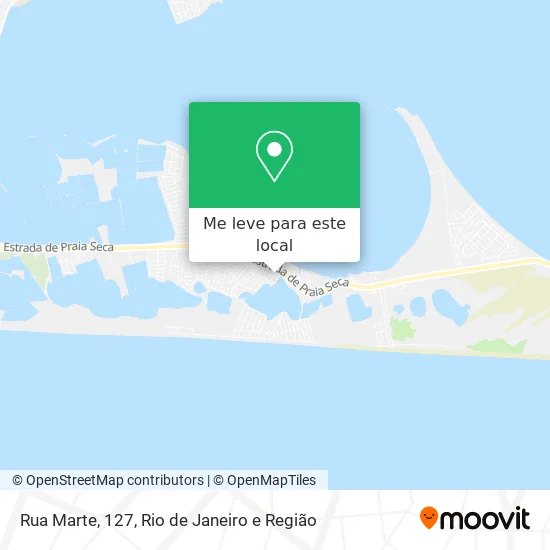 Rua Marte, 127 mapa