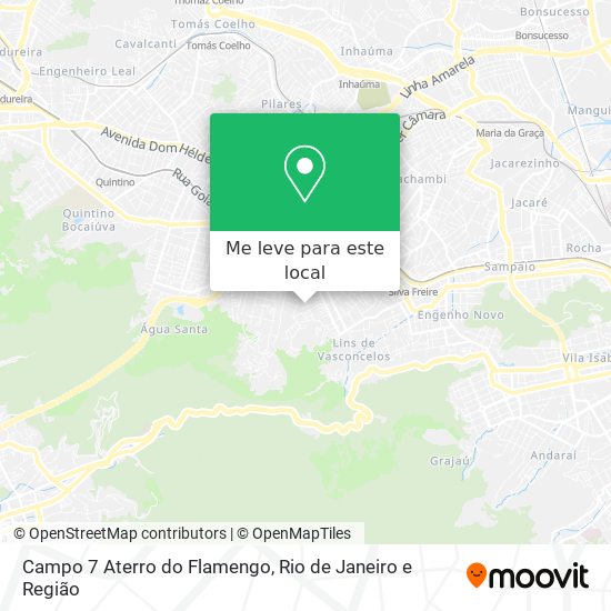Campo 7 Aterro do Flamengo mapa