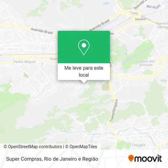 Super Compras mapa