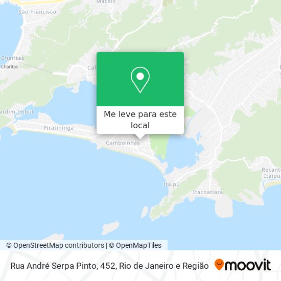 Rua André Serpa Pinto, 452 mapa
