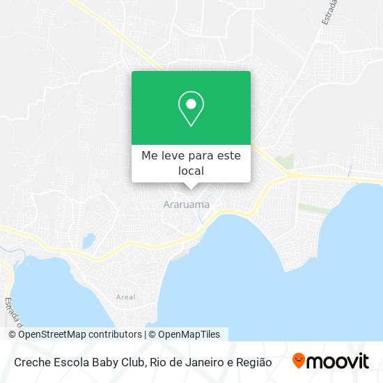 Creche Escola Baby Club mapa