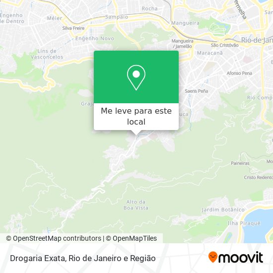 Drogaria Exata mapa