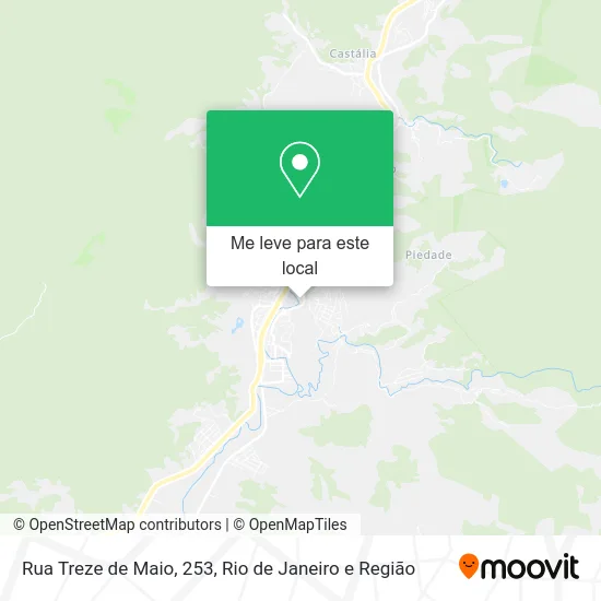 Rua Treze de Maio, 253 mapa