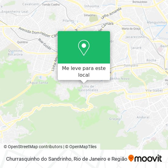 Churrasquinho do Sandrinho mapa