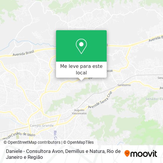 Daniele - Consultora Avon, Demillus e Natura mapa