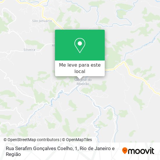 Rua Serafim Gonçalves Coelho, 1 mapa