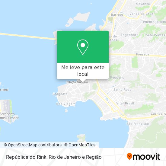 República do Rink mapa