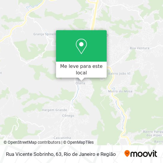 Rua Vicente Sobrinho, 63 mapa