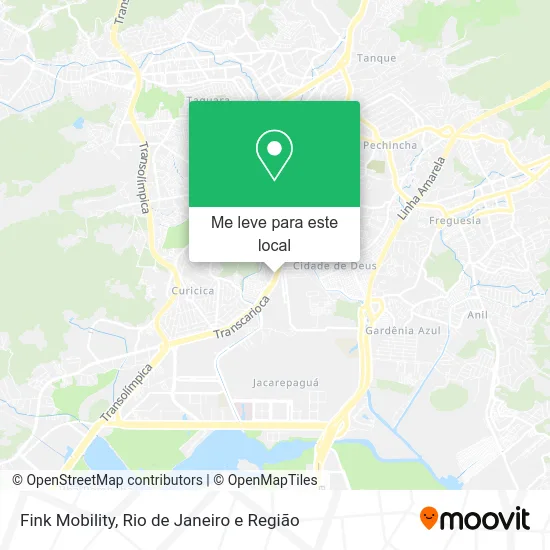 Fink Mobility mapa